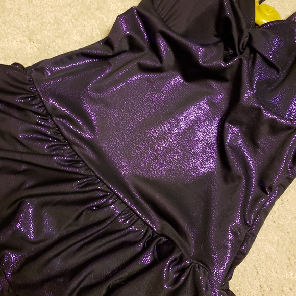 Disney Ursula villain one-piece purple swimsuit - Picture 4 of 6